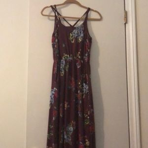 Floral maxi dress